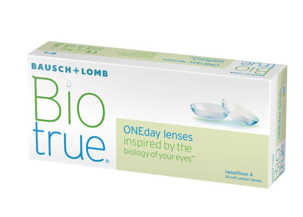 фото упаковки Bausch&Lomb Biotrue ONEday Контактные линзы однодневные