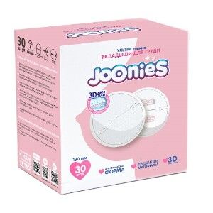 фото упаковки Joonies Вкладыши мягкие гелевые для кормящих мам