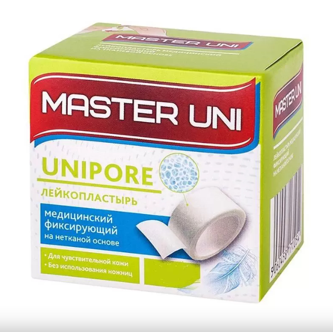 фото упаковки Master Uni Unipore Лейкопластырь фиксирующий