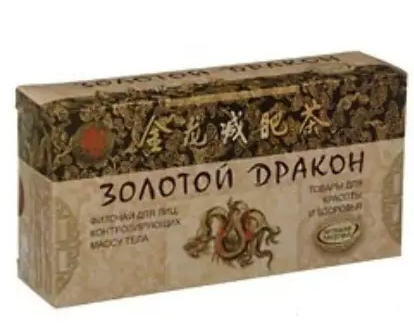 фото упаковки Золотой дракон чай