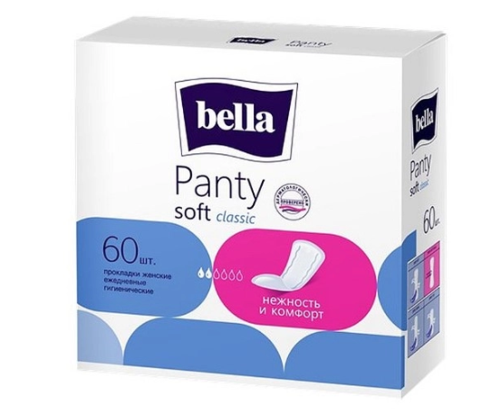 фото упаковки Bella panty soft classic прокладки ежедневные