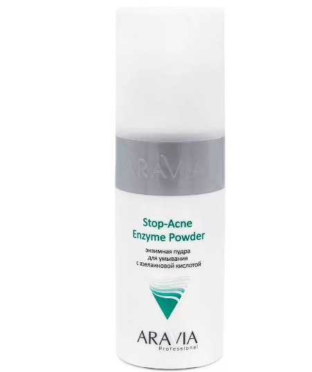фото упаковки Aravia Laboratories Stop-Acne Пудра энзимная для умывания