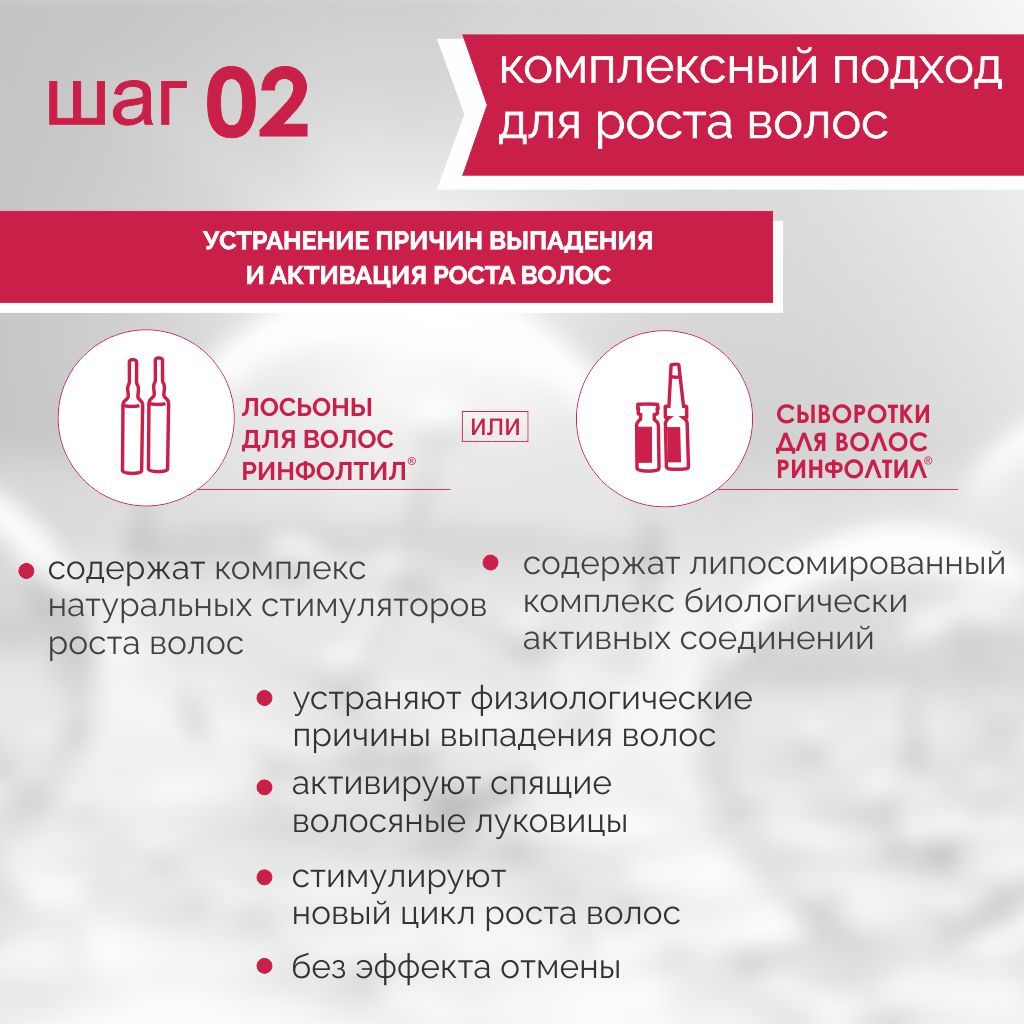 Ринфолтил PRO Шампунь против выпадения и для роста волос, шампунь, для окрашенных волос, 200 мл, 1 шт.