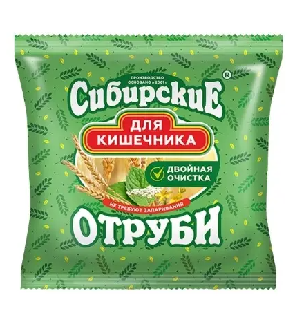 фото упаковки Сибирские отруби для кишечника