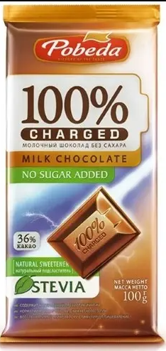 фото упаковки Чаржед шоколад молочный без добавления сахара