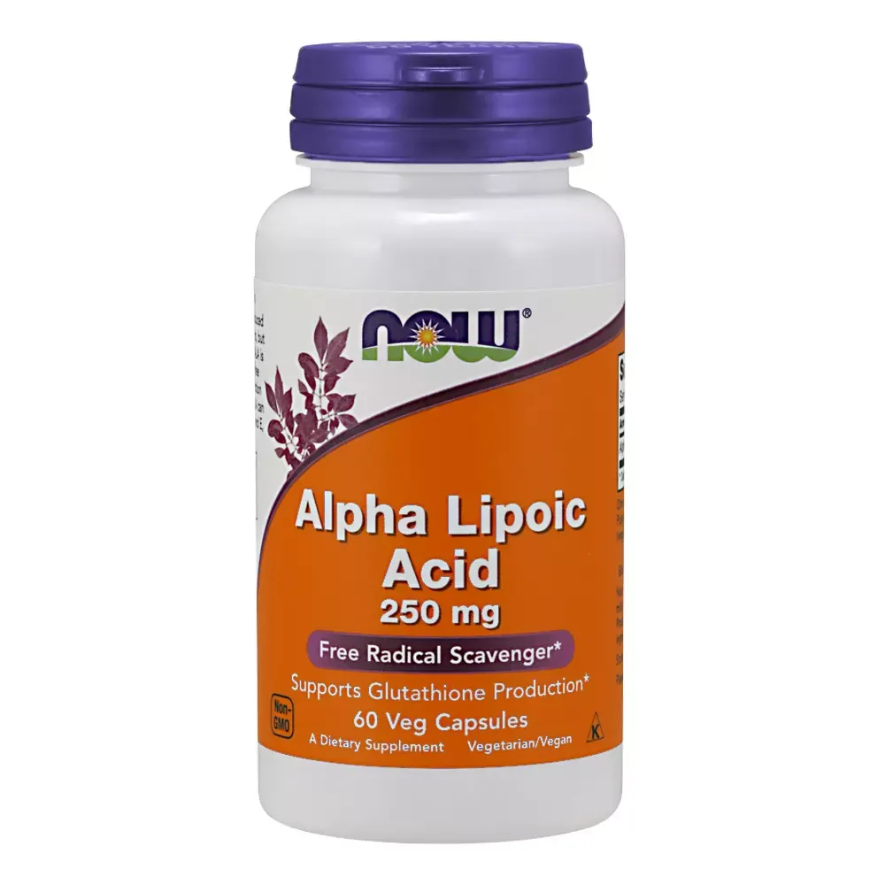 фото упаковки Now Alpha Lipoic Acid Альфа-липоевая кислота