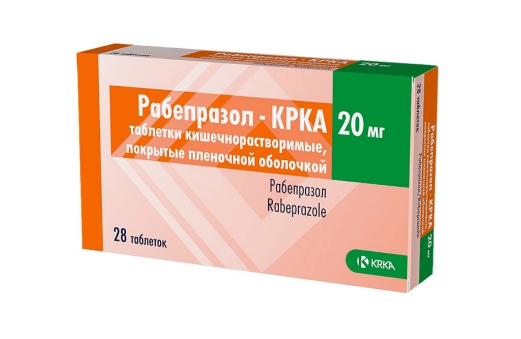 фото упаковки Рабепразол-КРКА