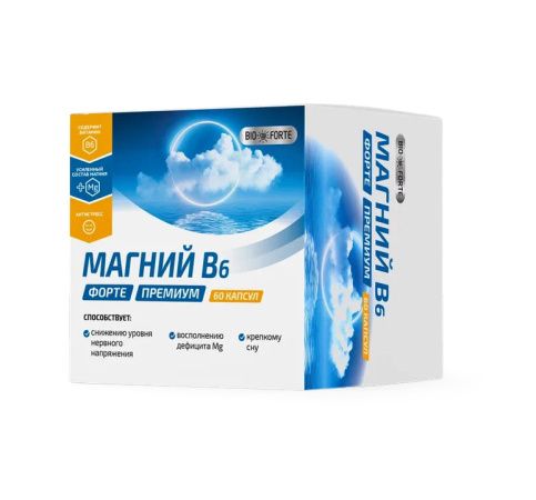 фото упаковки Магний В6 Форте Премиум BioForte