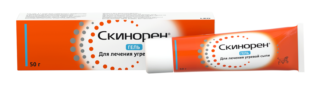 Скинорен, 15%, гель для наружного применения, 50 г, 1 шт.