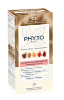 Phyto Paris Крем-краска для волос в наборе, тон 9.8, Очень светлый бежевый блонд, краска для волос, +Молочко +Маска-защита цвета +Перчатки, 1 шт.