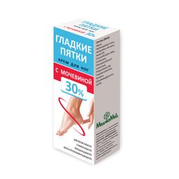 Гладкие пятки Крем для ног с мочевиной 30%