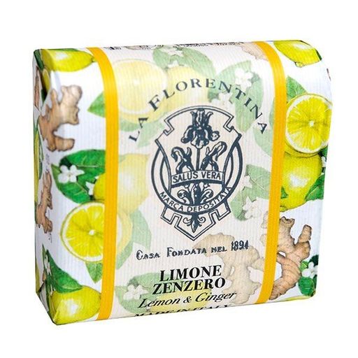 La Florentina Мыло лимон имбирь, мыло, 106 г, 1 шт.