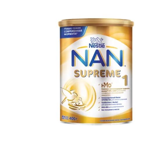 NAN Supreme, для детей с рождения, смесь молочная сухая, 400 г, 1 шт.