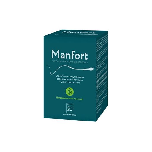 Manfort Комплекс для мужского здоровья, порошок для приема внутрь, 20 шт.