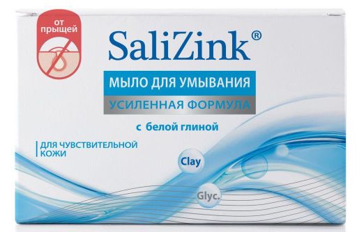 Salizink Мыло для умывания, мыло, для чувствительной кожи, 100 г, 1 шт.
