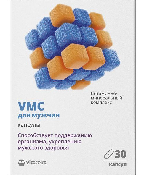 Витатека VMC Витаминно-минеральный комплекс для мужчин, капсулы, 30 шт.