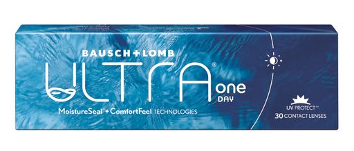 Ultra One Day Мягкие контактные линзы, -3.50, 8.6, 30 шт.